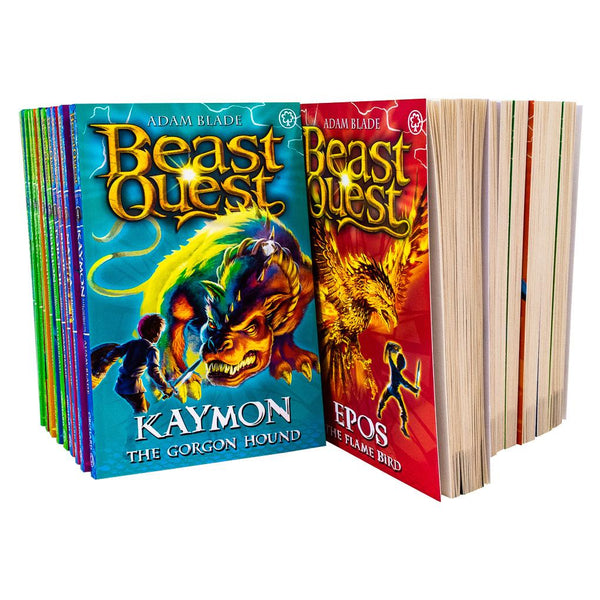 Beast Quest Series 1-3 - 18 Books Young Adult Collection Paperback Box Set  By Adam Blade