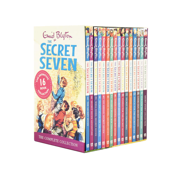 Secret Seven 16 Books Children Collection Paperback By Enid Blyton