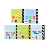 Age 0-5 - My Little World 5 Board Books (Dino,Moo,Zoom,Roar,Hoot) By Little Tiger - Ages 0-5 - Boardbook