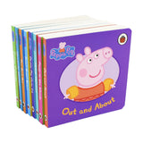 Peppa Pig 8 Board Books Children Collection Hardback Set By Neville Ashley & Mark Baker - St Stephens Books