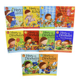 Harry & The Bucketful Of Dinosaurs 10 Books Children Collection Paperback Set By Ian Whybrow - St Stephens Books