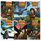 How To Train Your Dragon Early Reader 6 Books Children Set Paperback By - Erica David - St Stephens Books