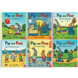 Pip & Posy 8 Board Books Children Collection Gift Pack Set By Axel Scheffler