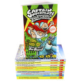 Captain Underpants 10 Books Children Collection Paperback Set By Dav Pilkey - St Stephens Books