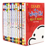 Diary of A Wimpy Kid 12 Books Children Collection Paperback By Jeff Kinney