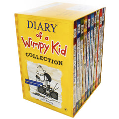 Diary of a Wimpy Kid Box of Books 12 Book Collection - Ages 9-14 -  Paperback - Jeff Kinney