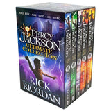 Percy Jackson 5 Books Young Adult Collection Paperback Box Set By - Rick Riordan - St Stephens Books