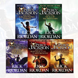 Percy Jackson 5 Books Young Adult Collection Paperback Gift Pack By Rick Riordan - St Stephens Books