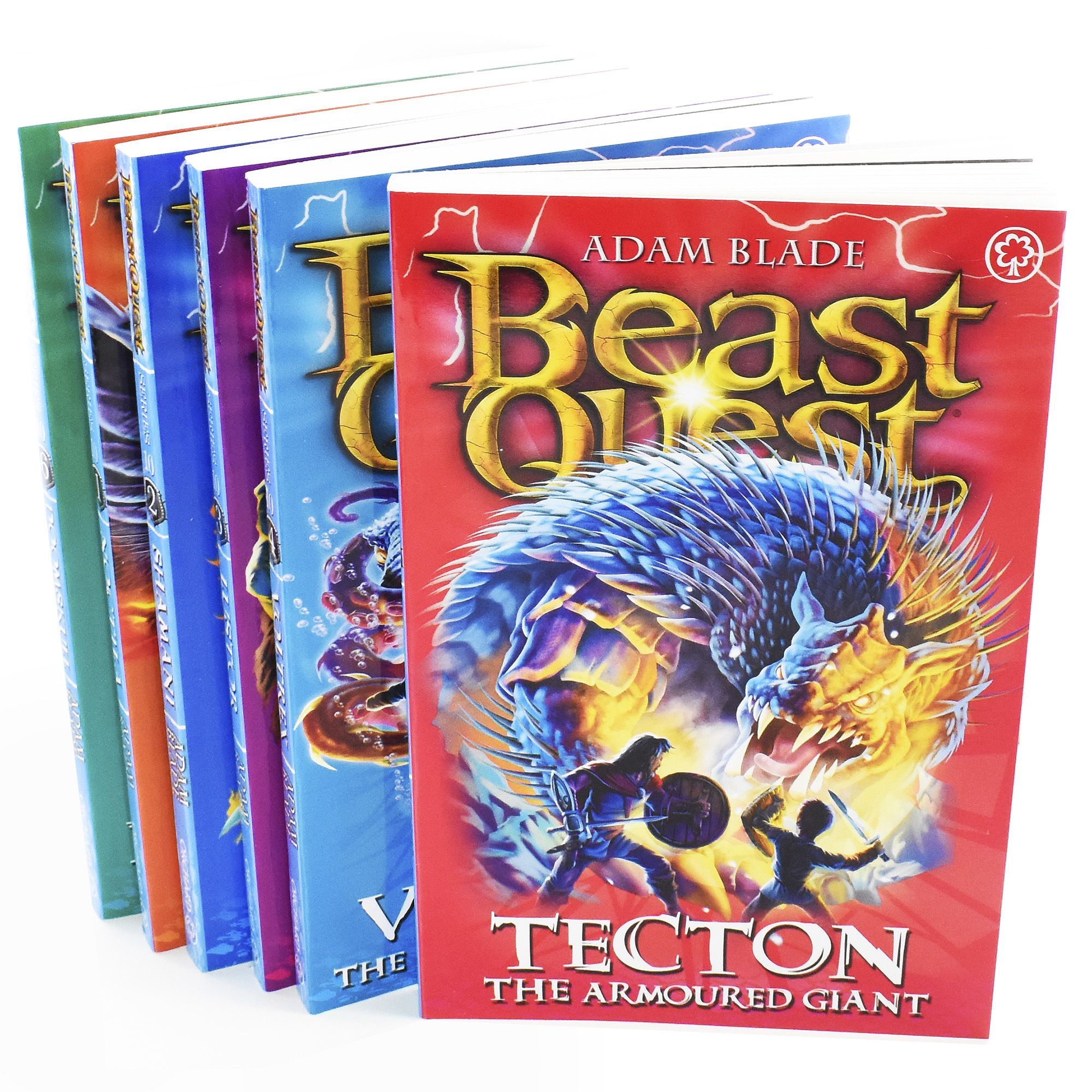 Beast Quest 6 Books Series 10 Children Collection Paperback Box 