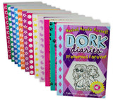 Dork Diaries 12 Books Children Collection Paperback By Rachel Renee Russell - St Stephens Books