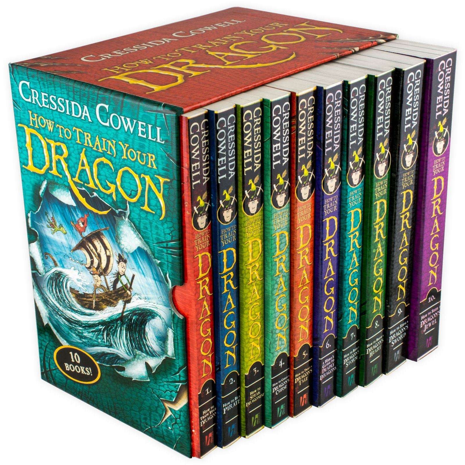 How To Train Your Dragon Series in Order, Cressida Cowell