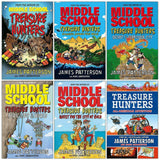 Middle School Treasure Hunters 6 Books Children Collection Paperback By James Patterson - St Stephens Books