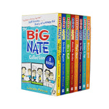 The Big Nate Collection Series 8 Books Box Set by Lincoln Peirce - Ages 9-14 - Paperback