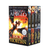 Trials of Apollo 4 Books Box by Rick Riordan - Ages 9-14 - Paperback