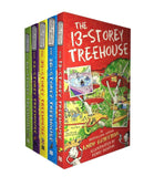 Treehouse 5 Books Children Collection Paperback Set By Andy Griffiths & Terry Denton - St Stephens Books
