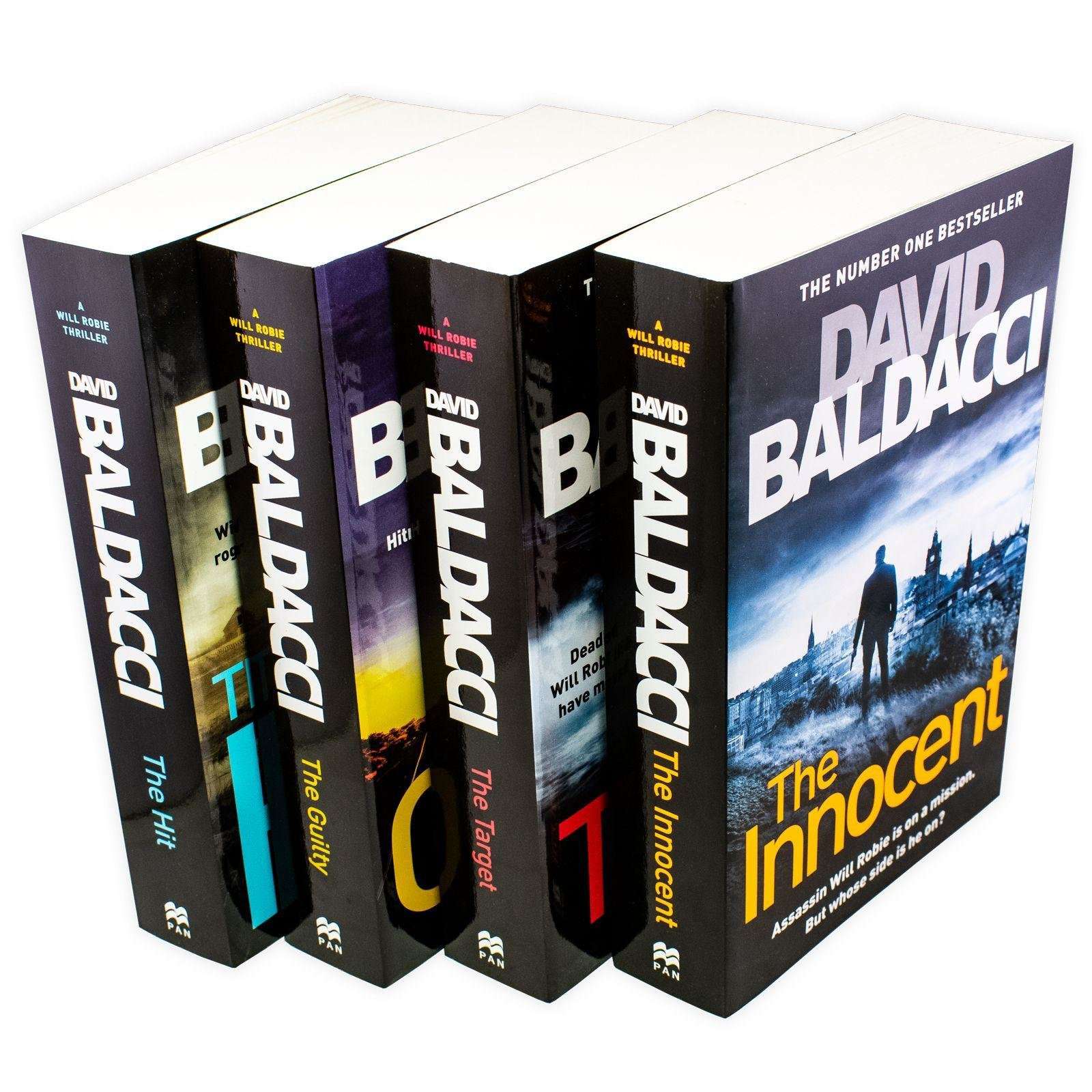 David Baldacci Will Robie Series 4 Book Collection - 32.99 USD