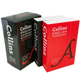 Collins English Dictionary and Thesaurus 2 Books Box Set - St Stephens Books