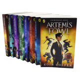 Artemis Fowl Criminally 8 Books Young Adult Pack Paperback Set By Eoin Colfer NEW COVER