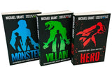 Michael Grant The Monster Series 3 Books Collection Set Monster, Villain & Hero - St Stephens Books